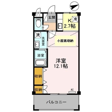 姫路駅 バス15分  東山下車：停歩4分 2階の物件間取画像